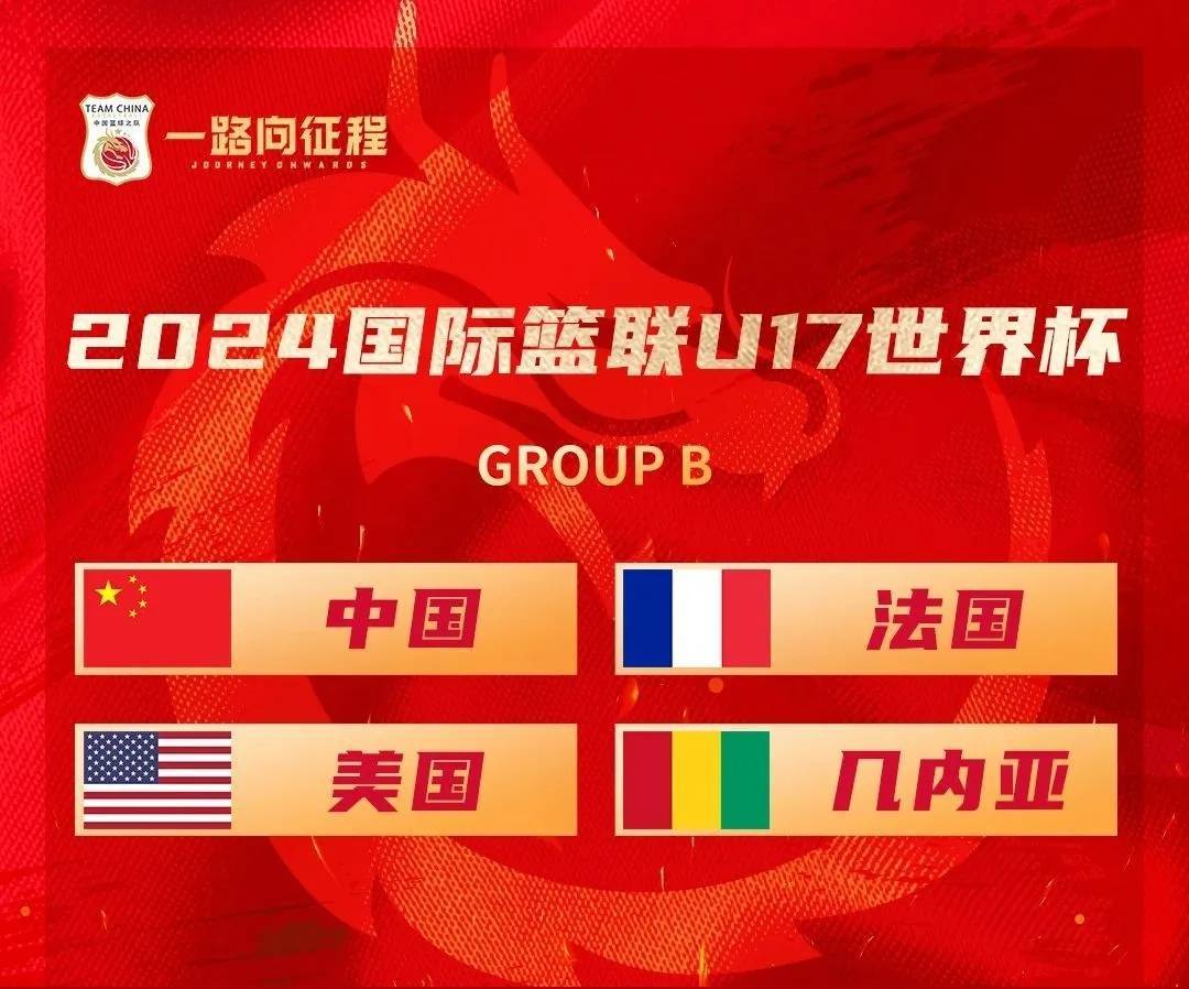 中国男篮世界杯赛程揭晓，首战对阵德国队