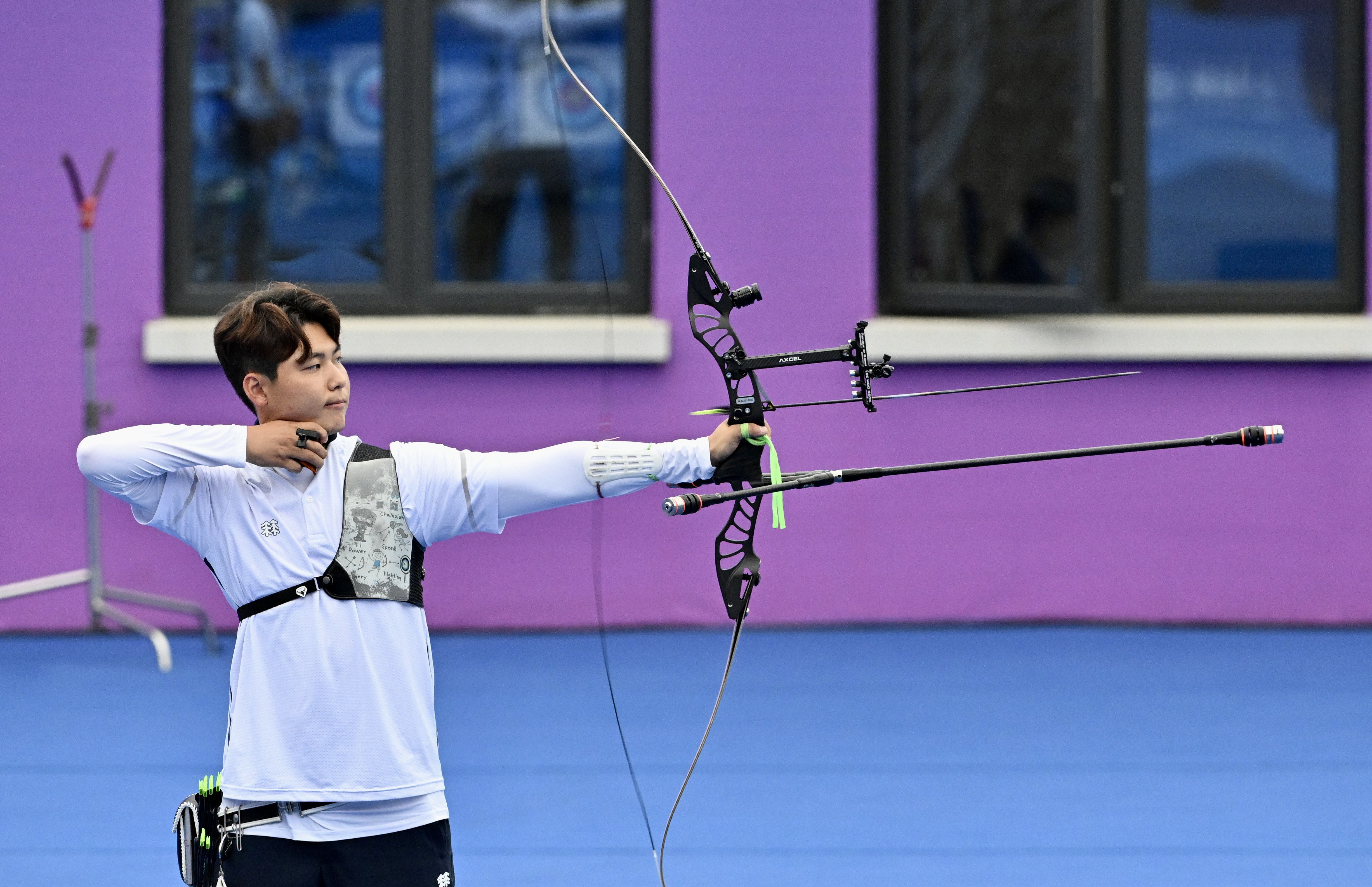 韩国射箭偶像称霸女子团体赛场